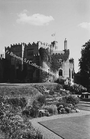 BIRR CASTLE  CASTLE  GARDEN AND LAWN FROM SOUTH WEST